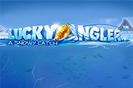Lucky Angler: A Snowy Catch